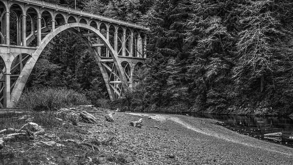 Cape Creek Bridge, Oregon